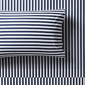 Classic Bold Stripe Organic Sheet Set