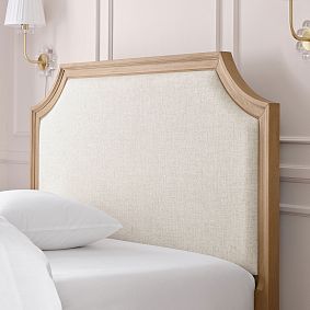 Auburn Wood &amp; Upholstered Classic Bed