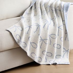 Cozy Bow Reversible Throw