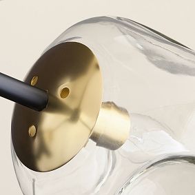 Three Globe Chandelier (29")