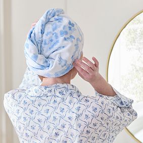 LoveShackFancy Garden Damask Hair Wrap