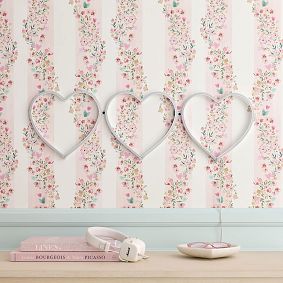 Three Heart Neon Wall Light (29.5")