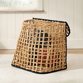 Sports Goal Woven Hamper (24"x22")