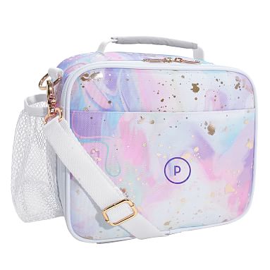 Gear Up Color Flow Metallic Watercolor Tie-Dye Recycled Lunch Box