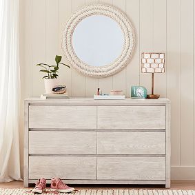 Cotton Rope Round Mirror (31")