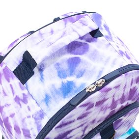 Purple Navy Laguna Large Backpack and Cold Pack Lunch Bundle, Set of 3