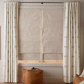 Evelyn Cordless Blackout Roman Shade