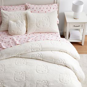 Hello Kitty&#174; Organic Heart Sheet Set