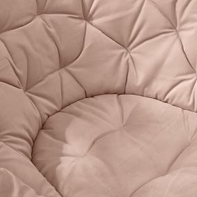 Lustre Velvet Dusty Blush Hang A Round Chair