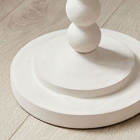 Naturalist Wood Ball Floor Lamp (60")