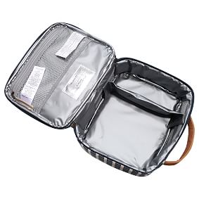 Northfield Stripe Navy  Cold Pack Lunch Box