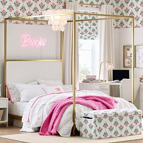 Roller Rabbit Multi Hearts Organic Sheet Set