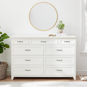 Hampton 9-Drawer Grand Dresser (63.5w x 19d&quot;)