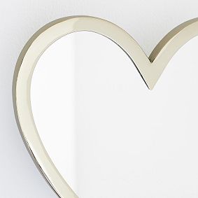 Heart-Shaped Mirror Hooks