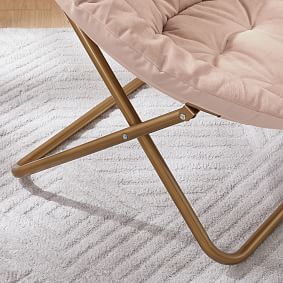 Lustre Velvet Dusty Blush Hang A Round Chair