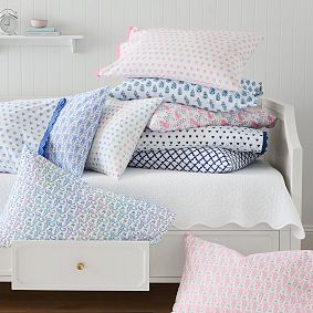 Roller Rabbit Wild Rose Organic Sheet Set