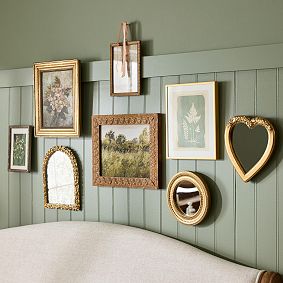 Chris Loves Julia Gallery Framed Mirrors - Set of 5