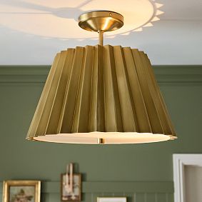 Chris Loves Julia Semi Flush Mount (16")