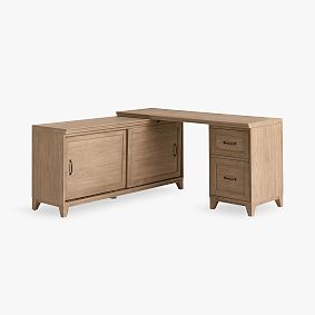 Hampton L-Shaped Modular Desk - Thumbnail 4