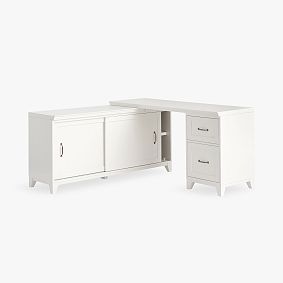 Hampton L-Shaped Modular Desk - Thumbnail 3