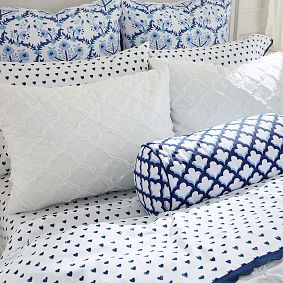 Roller Rabbit Jena Trellis Bolster Pillow