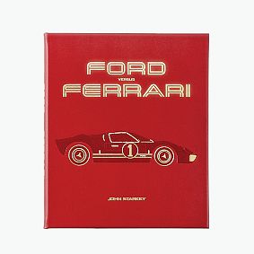 Ford vs Ferrari Leather Book