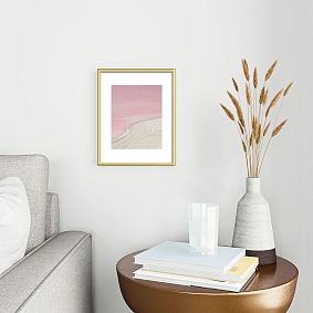 Pink Ocean in Mexico Art