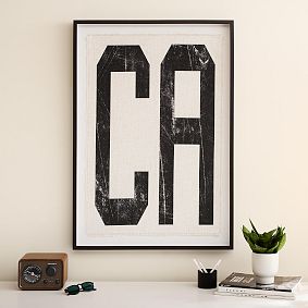 State Pride Framed Wall Art