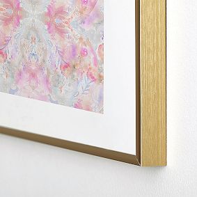 Watercolor Damask Art