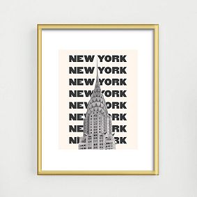 New York City Black and White Art