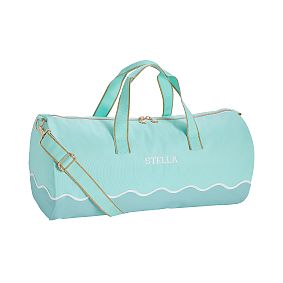 Stoney Clover Lane Scallop Duffle, Aqua