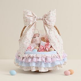 LoveShackFancy Damask Easter Liner &amp; Bow