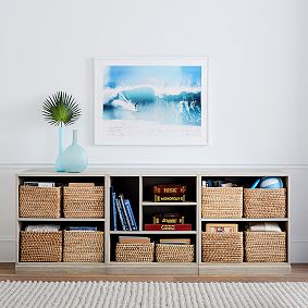 Stack Me Up Triple Mixed Shelf Low Bookcase (90")