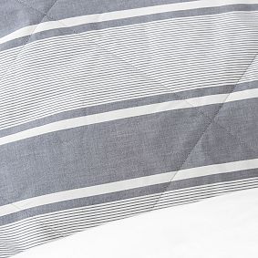 Jackson Stripe Organic Duvet Cover