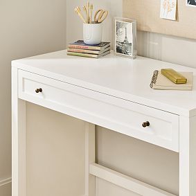Stack Me Up Writing Desk &amp; Bookcase with Shelves and Drawers Set (100&quot;)