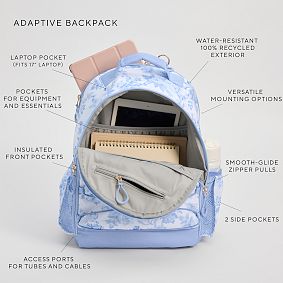 Gear-Up LoveShackFancy Blue Damask Adaptive Backpack