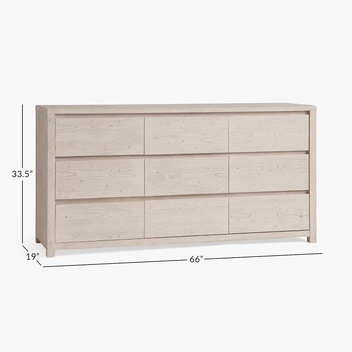 Costa 9-Drawer Grand Dresser, Warm Sand