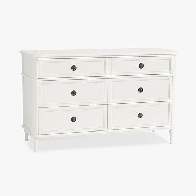Colette 6-Drawer Wide Dresser (56w x 19.5d")