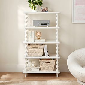 Bobbin Accent Bookcase (28")