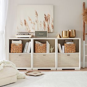Callum Triple 1-Drawer Wide Storage Cabinet (75")