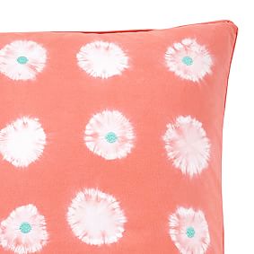 Tie-Dye Dot Pillow Cover