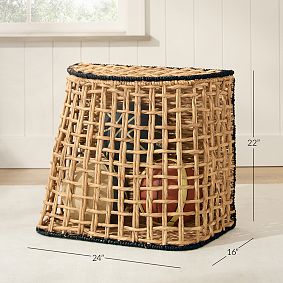 Sports Goal Woven Hamper (24"x22")