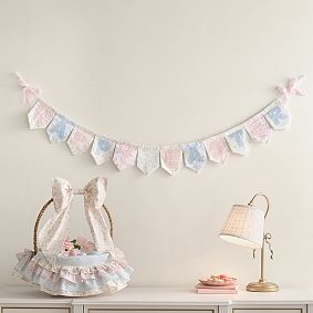 LoveShackFancy Happy Easter Fabric Garland (70")