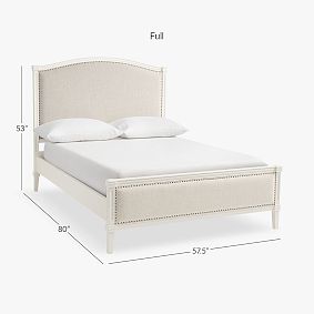 Maisie Wood &amp; Upholstered Classic Bed