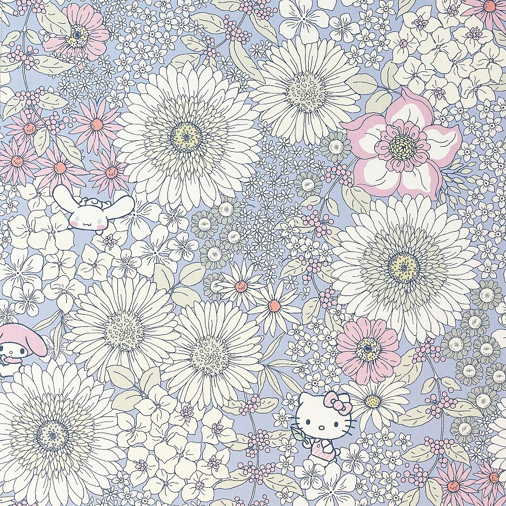 Hello Kitty Sunflower Wallpaper Samples - Thumbnail 2