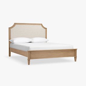 Auburn Wood &amp; Upholstered Classic Bed