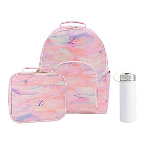 Gear-Up Coral Waves Backpack &amp; Cold Pack Lunch Bundle, Set of 3