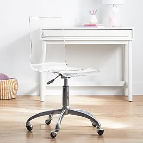 Piper Acrylic Swivel Desk Chair