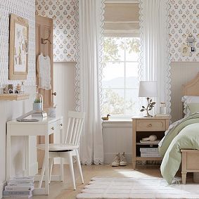 Lily Floral Blockprint Wallpaper