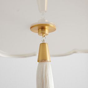 Scalloped Pendant (18")